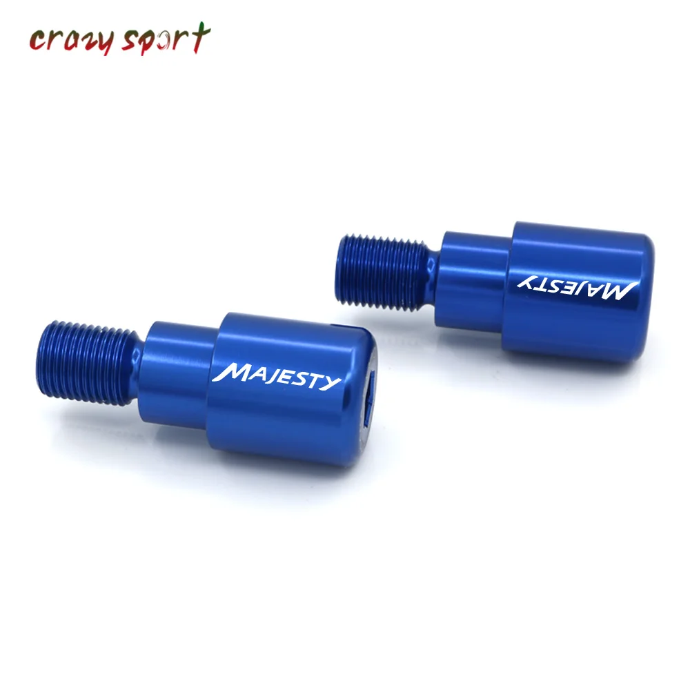 Handlebar Grip Bar Ends Slider For YAMAHA YP 400 YP400 MAJESTY 2005-2014 2013 Motorcycle Accessories CNC With Logo | Автомобили и