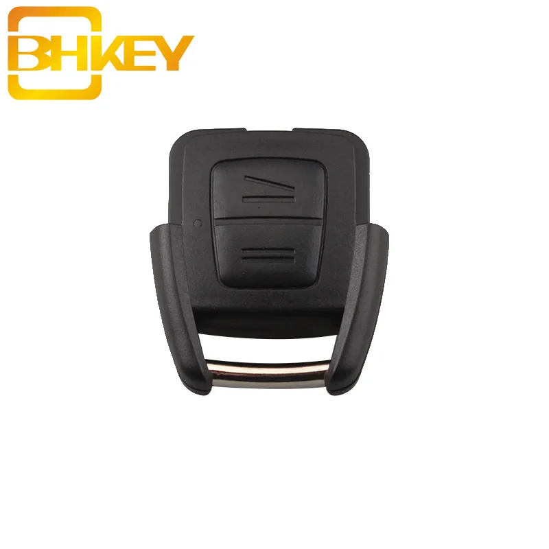 BHKEY 2 кнопки дистанционного ключа автомобиля оболочки без лезвия для Vauxhall Opel Astra Zafira Omega Vectra Нет Чип-ключ для автомобиля чехол Fob крышка автомобиля