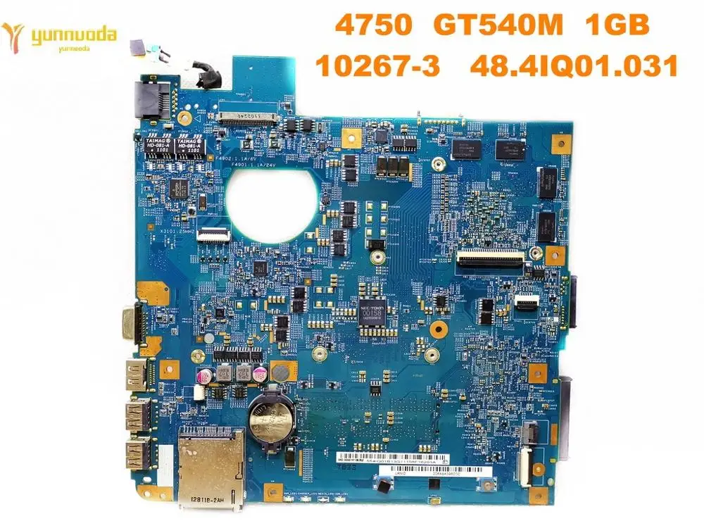 Оригинальный Для ACER 4750 Материнская плата ноутбука GT540M 1 ГБ 10267 3 48.4IQ01.031 испытанное