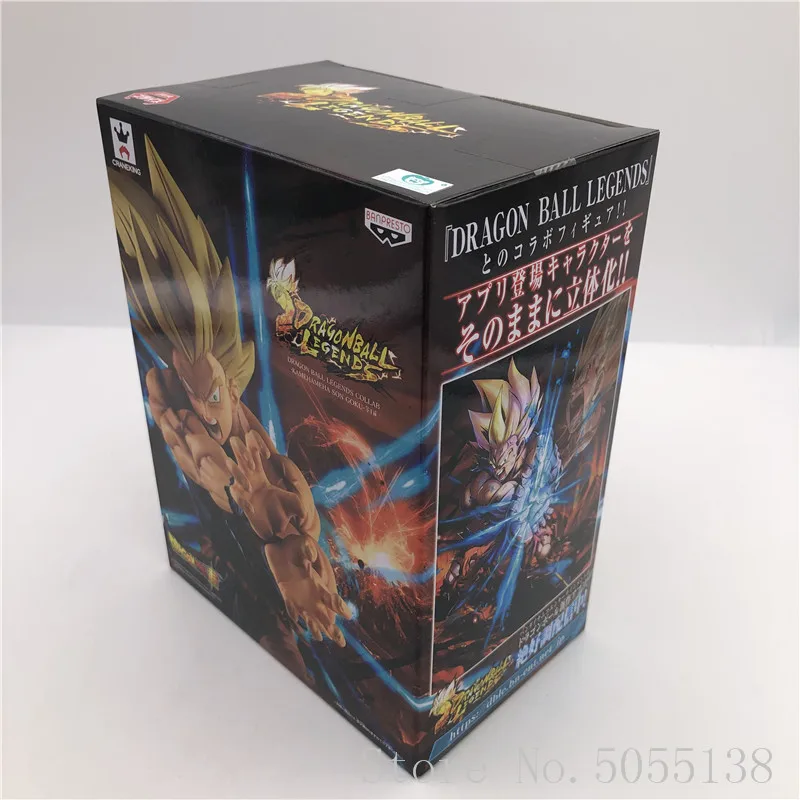 BANPRESTO Жемчуг дракона Z DBZ легенды COLLAB-KAMEHAMEHA LG игрушки Goku фигурные модели куклы Brinquedos