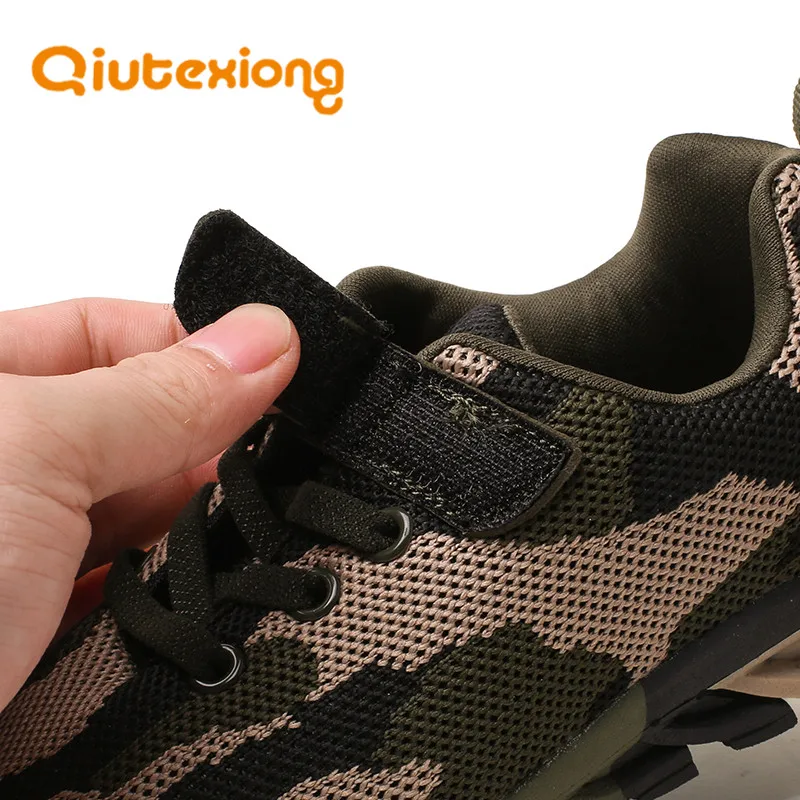 QIUTEXIONG Trainer Children Running Shoes Kids Sneaker Boys Casual For Girls Footwear Sport Breathable Fashion Mesh | Детская одежда и