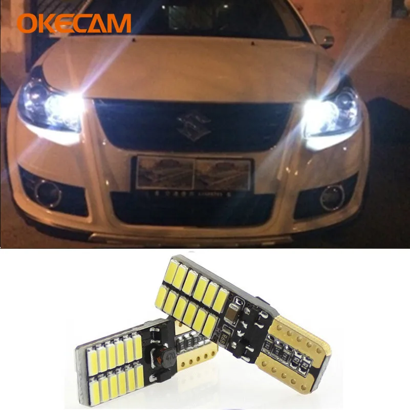 2x Canbus T10 W5W габаритная парковочная светодиодная Автомобильная фара для Suzuki Swift Grand