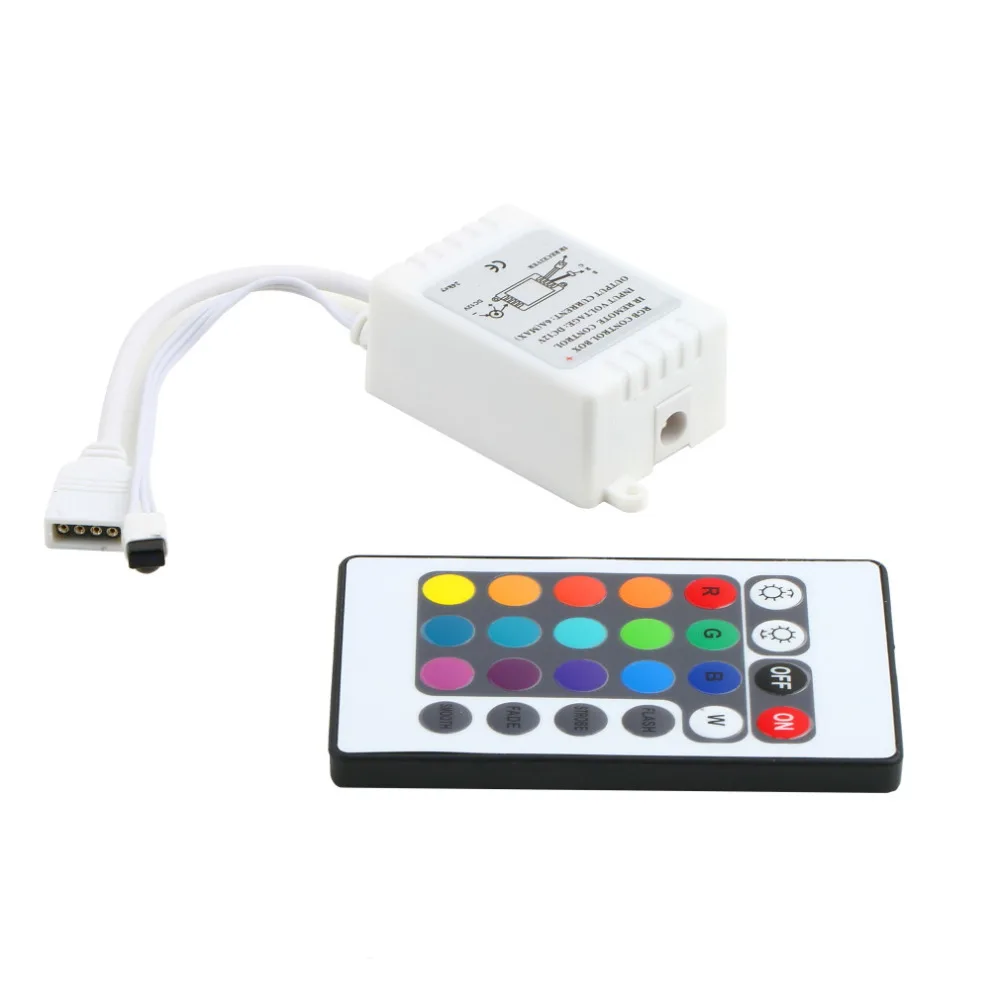 Низкая цена RGB 16 видов цветов Пульт дистанционного управления коробка DC 12V для