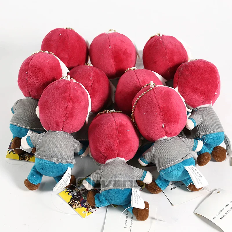 My Hero Academy Izuku Midoriya Bakugou Katsuki Todoroki Shoto плюшевые подвески мягкие игрушки куклы 10 шт./партия