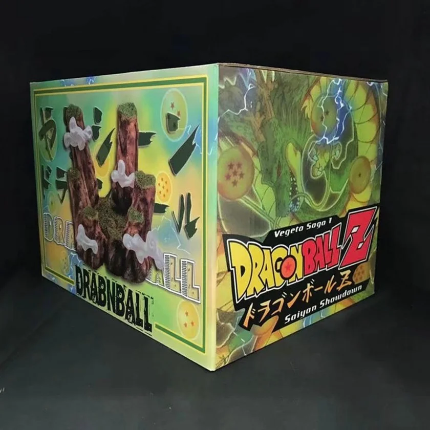 Dragon Ball Z The Shenron + дерево стойка пень 7 хрустальных шариков Набор ПВХ фигурок