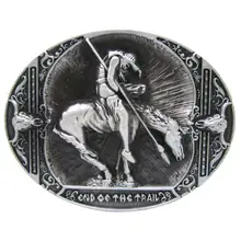 Антикварные Серебряные Родео индийские рыцарские рожки