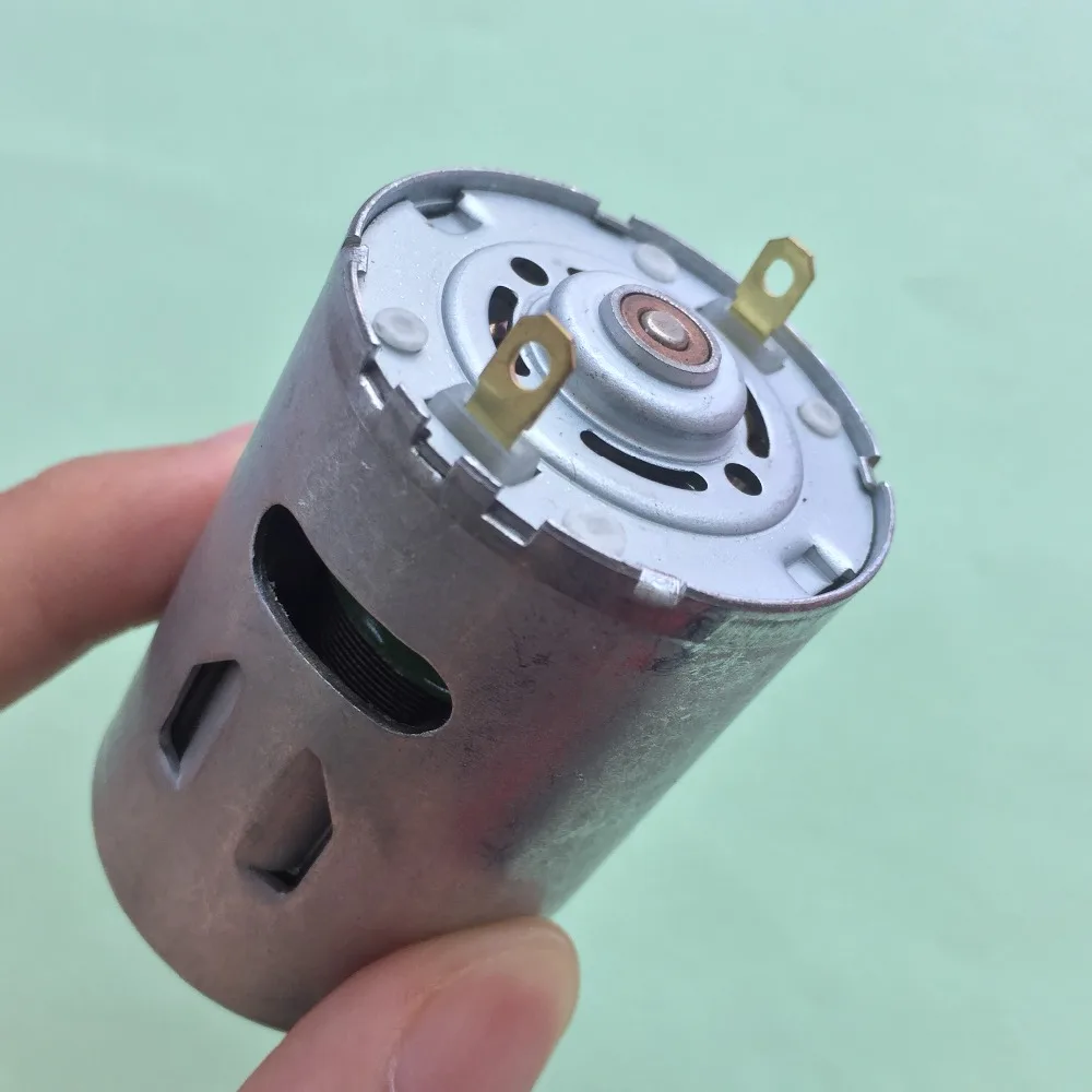 Мини Мощный магнитный двигатель K243Y 10000 об/мин 12 в пост. Тока 540 мощная движущая