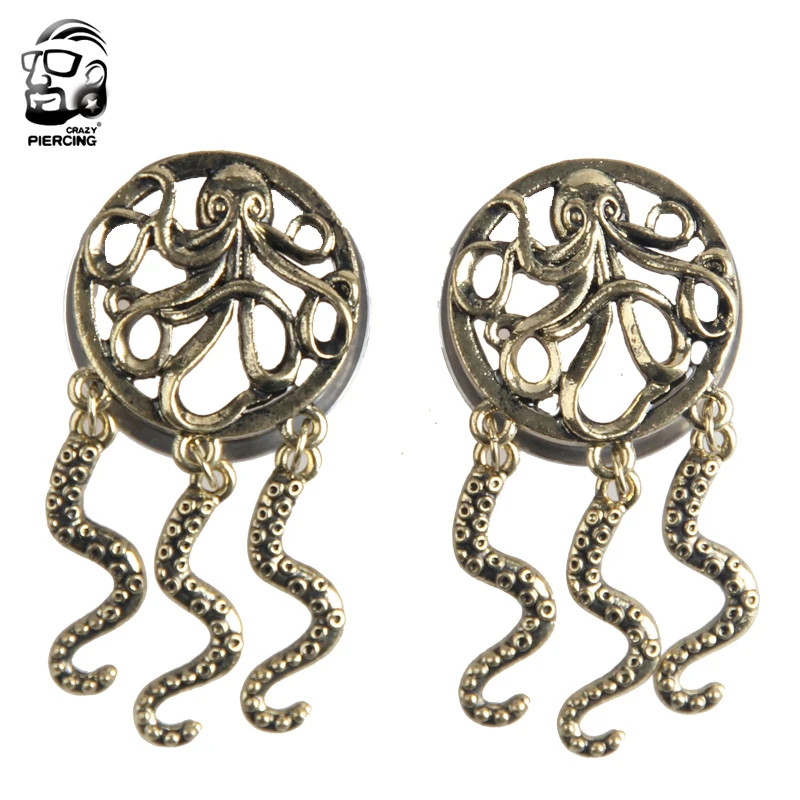 Серьга для пирсинга из нержавеющей стали расширитель ушей|piercing body jewelry|body jewelryear