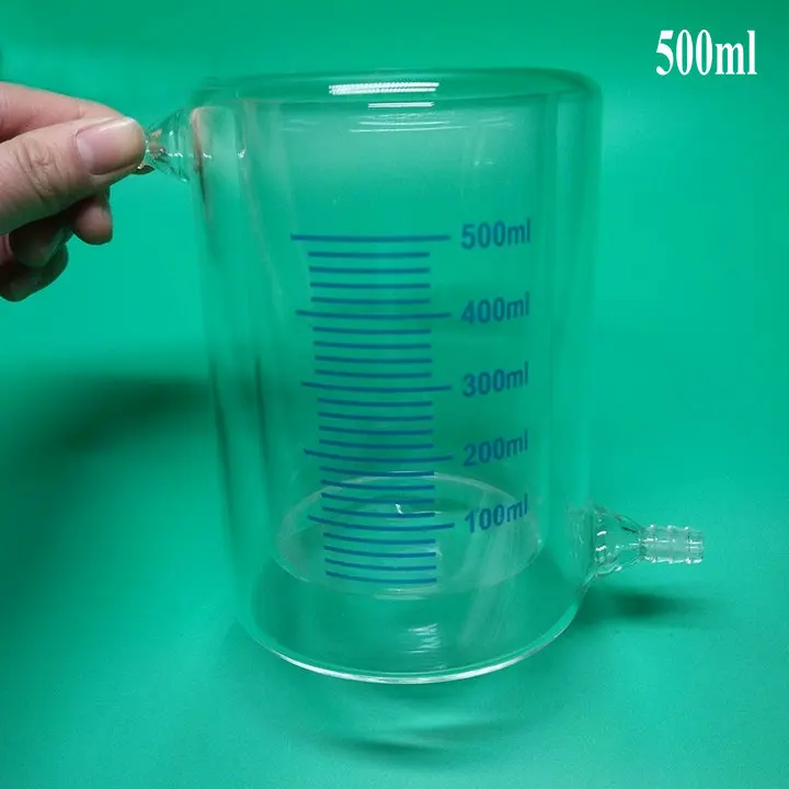 Двухслойный стакан для лабораторных исследований 1 шт./лот 50 мл 2000 мл|glass