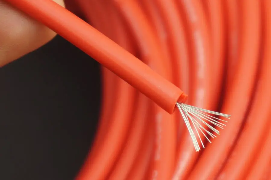 Silicone Wire Super flexible high temperature High Voltage Cable - 22AWG 40KV | Electrical Wires