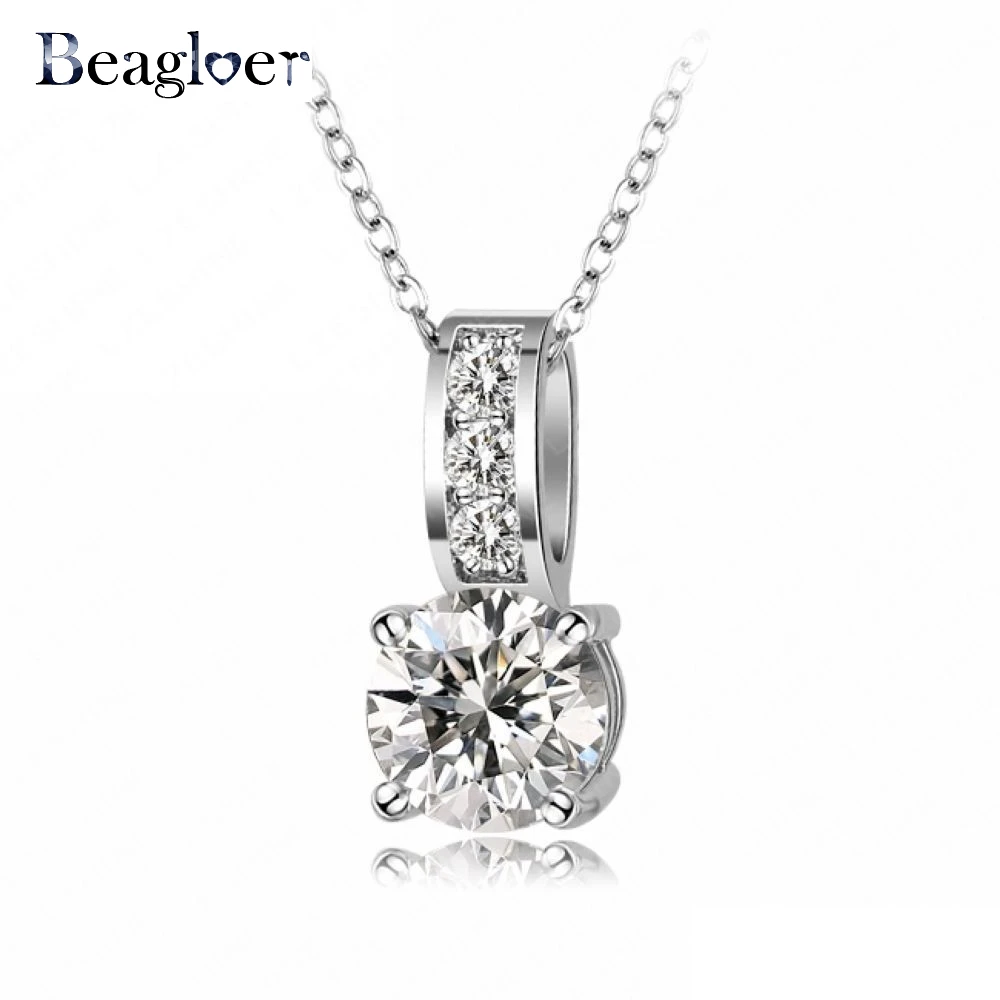 Beagloer модный костюм ювелирное ожерелье Серебряный цвет круглой формы кубического
