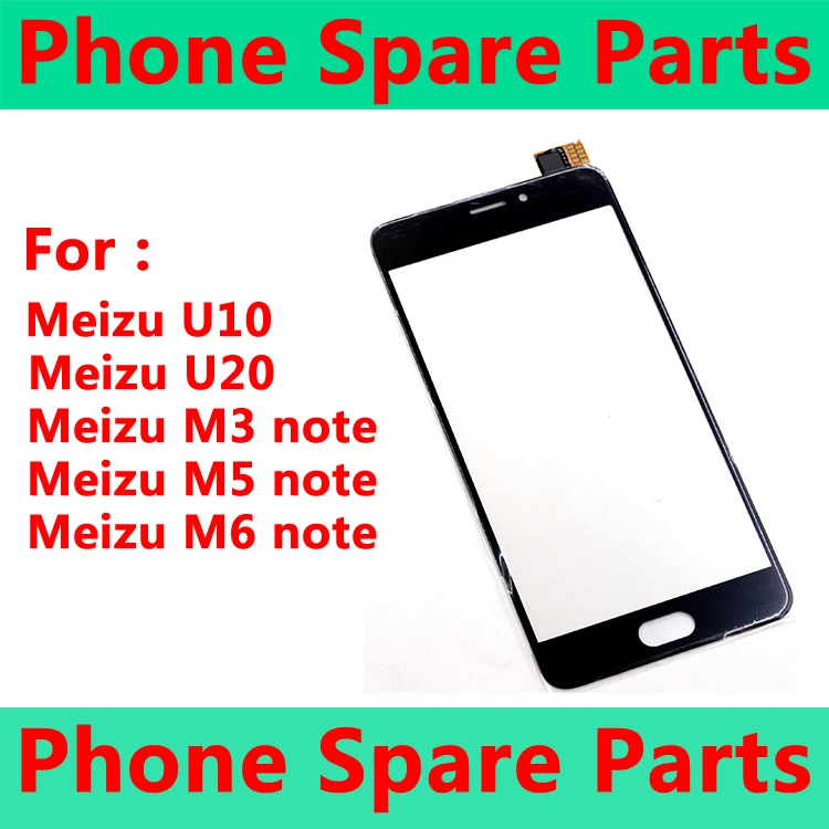 Kwainee Высококачественная сенсорная панель для meizu M3 M5 M6 note U10 U20 дигитайзер с