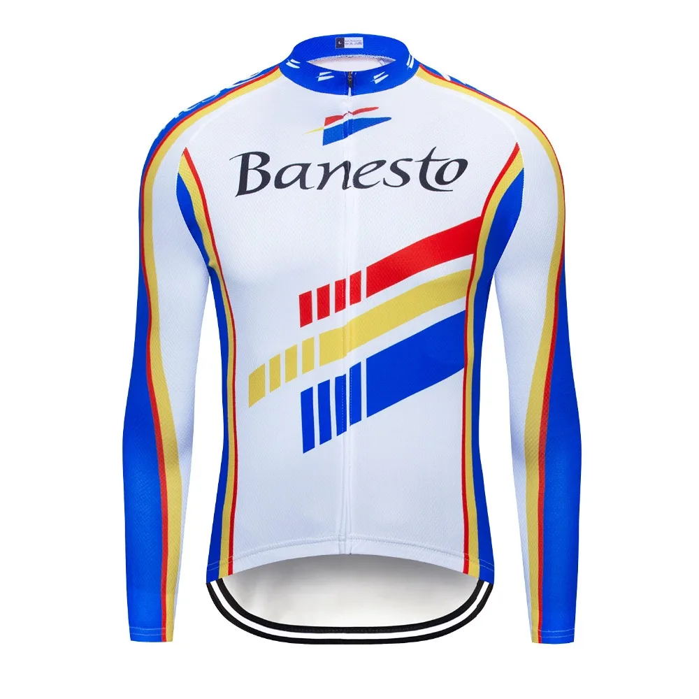

2018 New Cycling Jersey For Men Long Sleeve Autumn Bicycle Road MTB Bike Tops Clothing Maillot Ropa Ciclismo