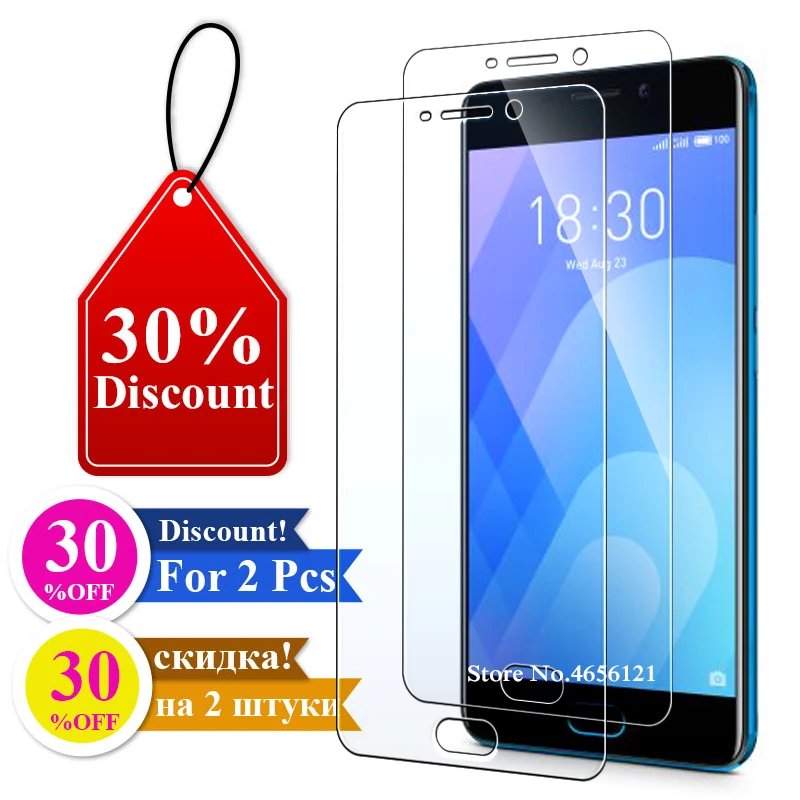 Защитный Стекло на Meizu M2 M3 M5 M6 Примечание Мэйси mx6 m5c м для детей возрастом 2 3 5 6