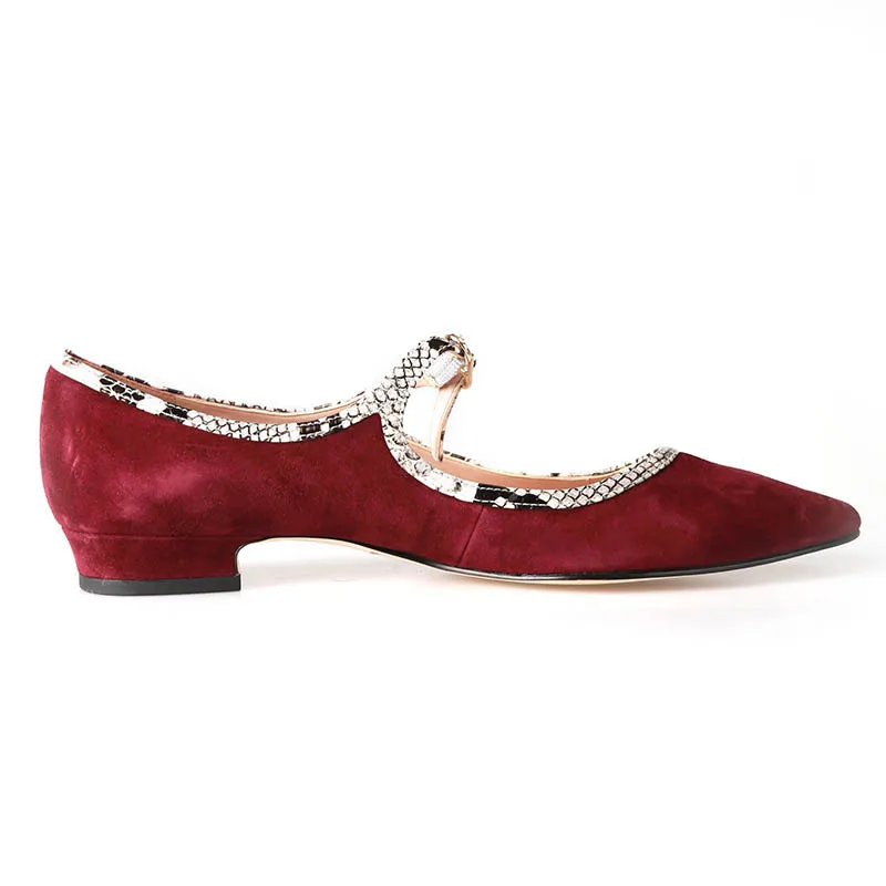 Женская обувь кожаная женская из овечьей кожи женские тонкие туфли с закрытым