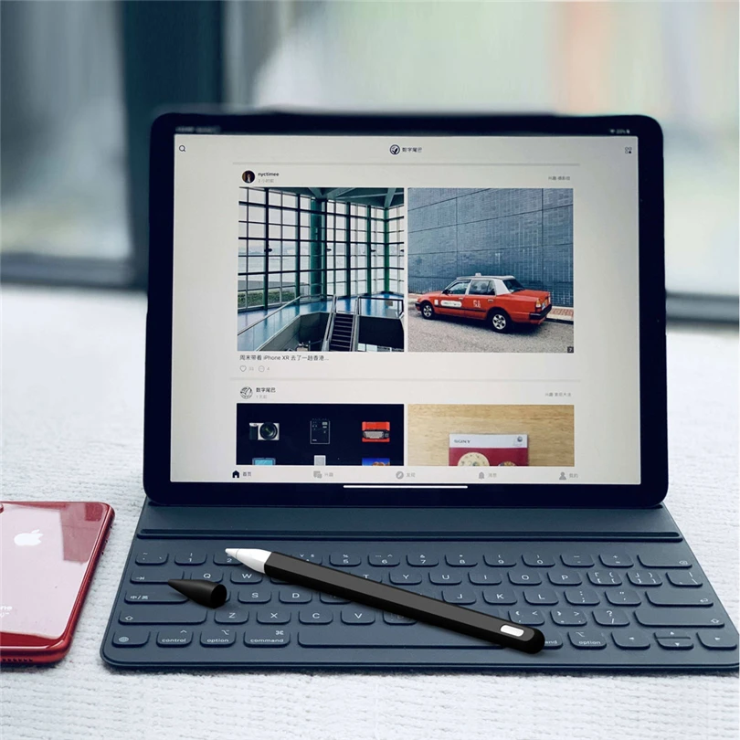 Эластичный Защитный силиконовый чехол для Apple Pencil 2 Tablet Touch универсальный стилус для экрана S30