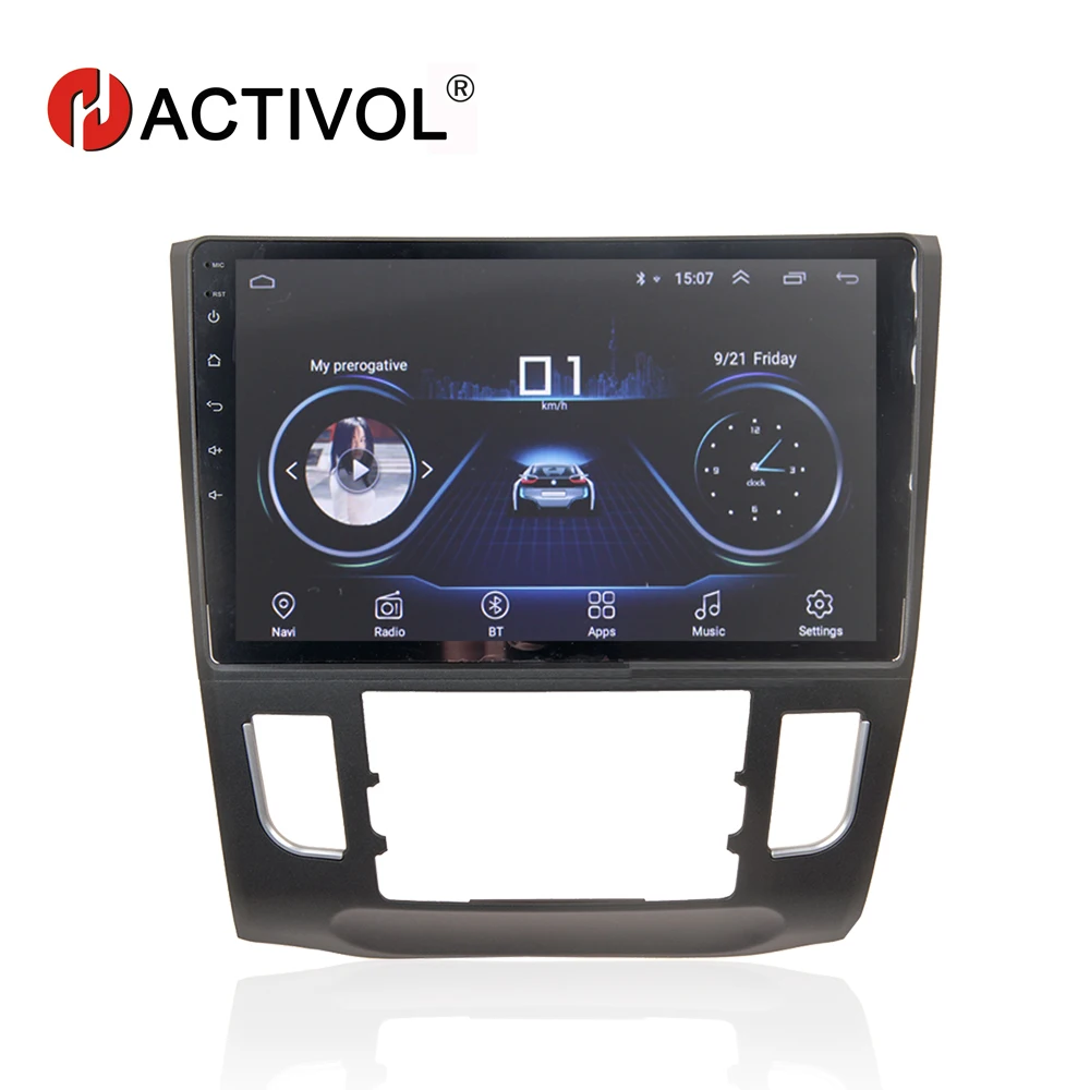 HACTIVOL 10 1 &quotчетырехъядерный автомобильный радиоприемник для Honda Crider 2013 android 8 DVD