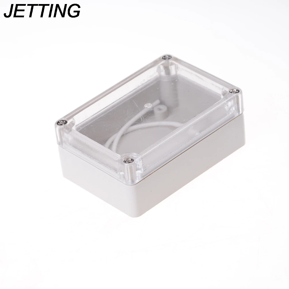 Водонепроницаемый пластиковый прозрачный чехол для электронного проекта 85*58*33