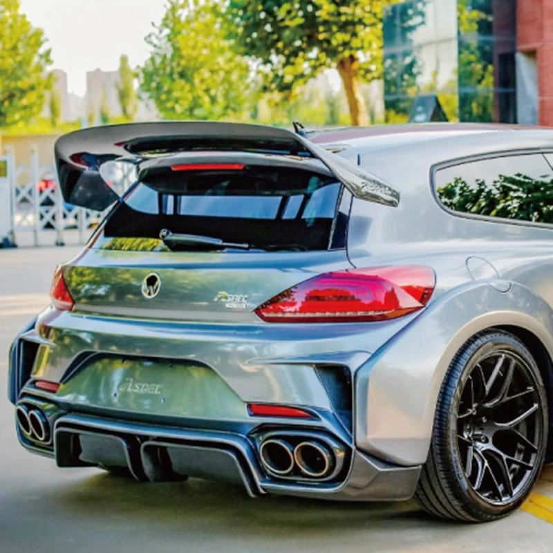 Высококачественный спойлер на заднюю крышу автомобиля из ФАП для Volkswagen Scirocco 2010