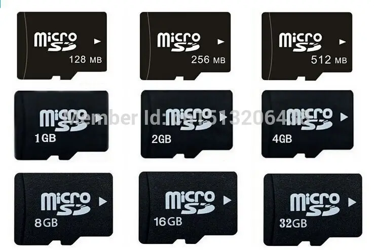 Новинка 2016 года Бесплатная доставка карты памяти 1 ГБ карта Micro SD класса 4 MicroSD 128 МБ