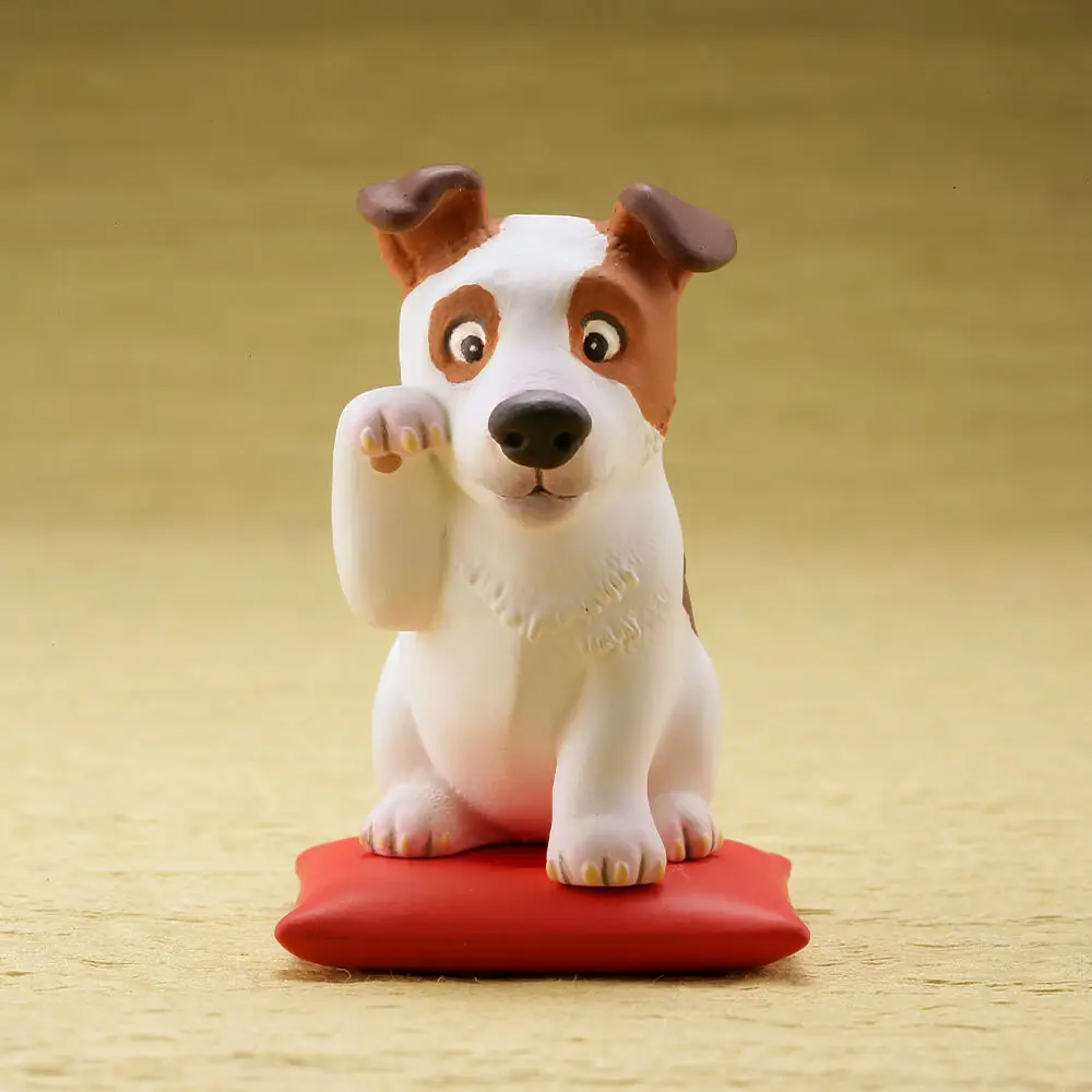 c Jack Russell Terri Япония гашапон игрушки милый талисман Лаки Манеки щенков мочи Шиба ину лабрадордог бульдог Джек Рассел терьер манекен фигурка - Цвет: c Jack Russell Terri