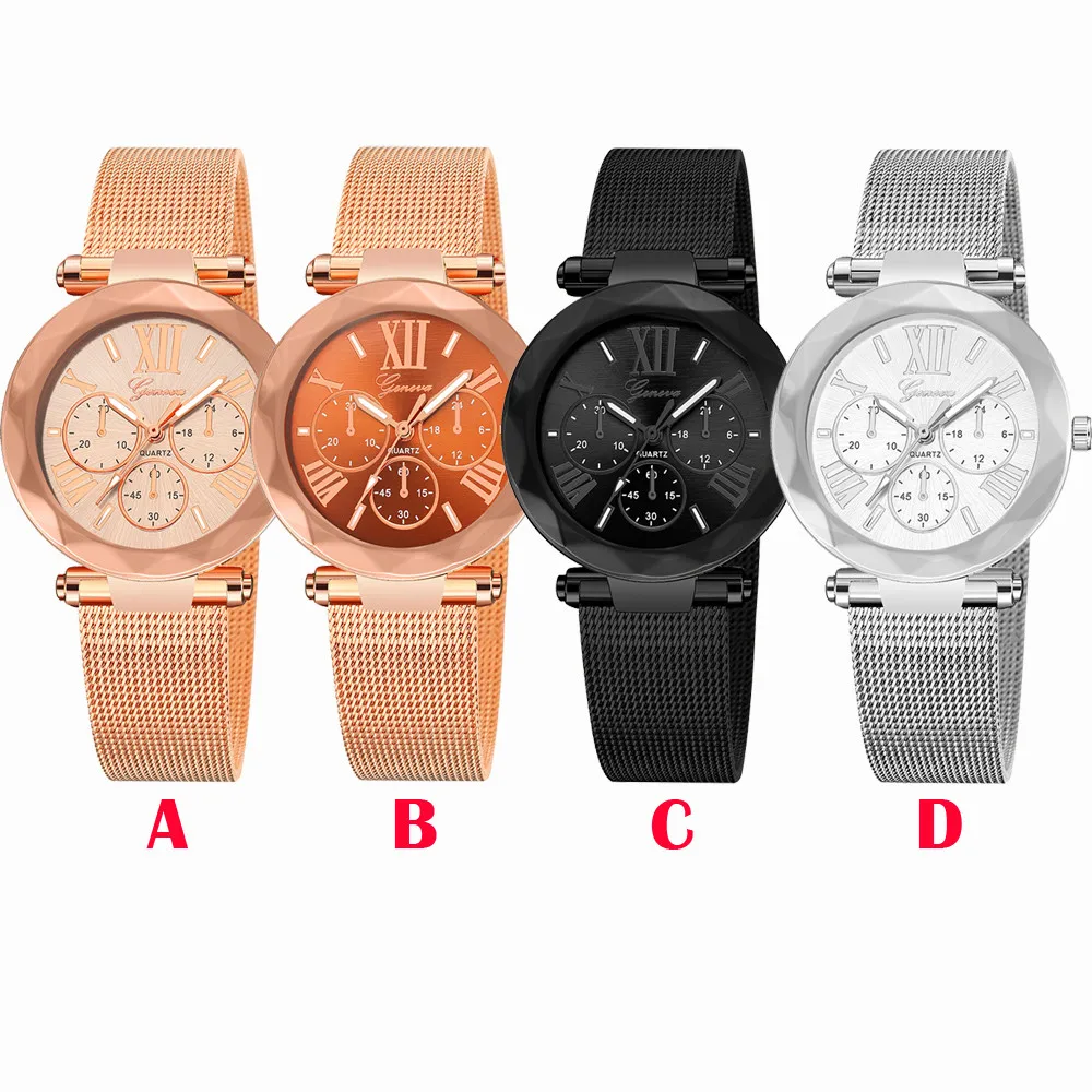 Fashion Stainless Steel Men clock Military Sport Date Analog Quartz Wrist Watch zegarki damskie dress geneva watches women gold | Наручные