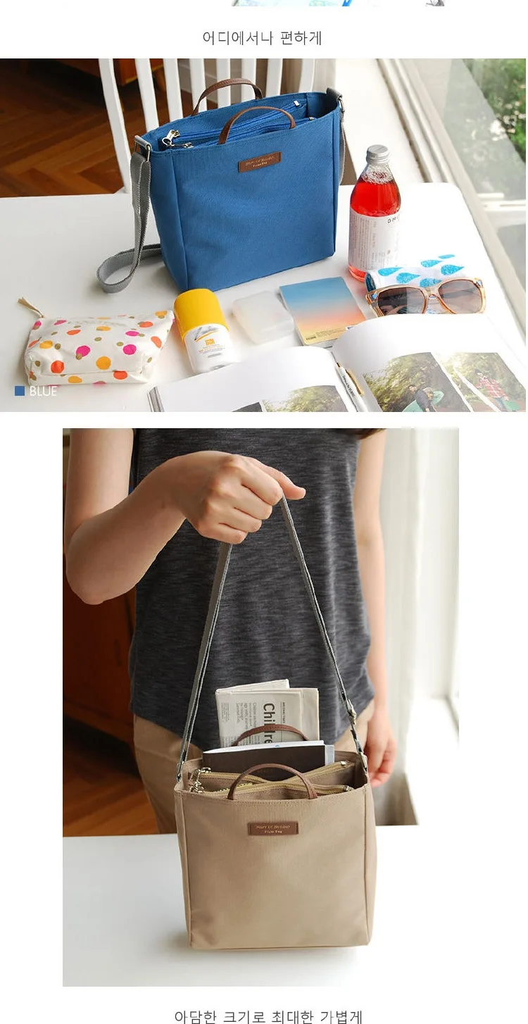 Travel slung Cosmetic Bag Cosmetic Jewelry Storage Accessories One Shoulder Multi-function Mobile Makeup Wash Bag