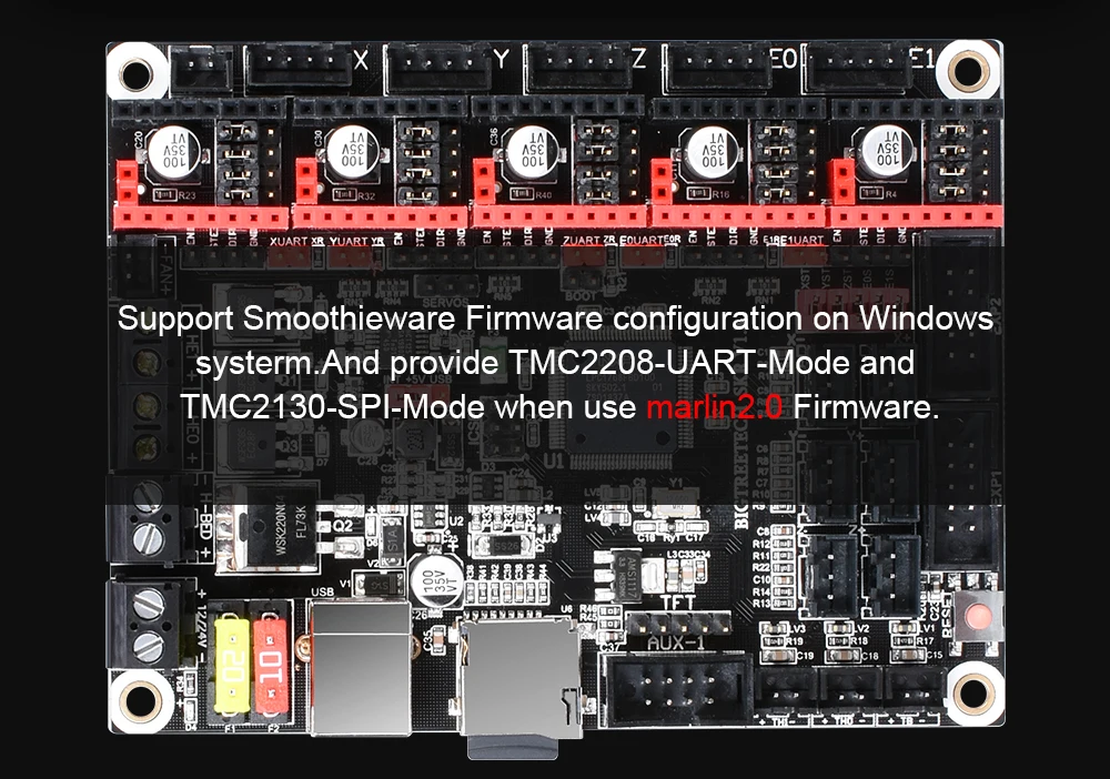 BIGTREETECH СКР V1.3 доска 32 бит Smoothieboard+ BLtouch V3.0+ TFT35 Сенсорный экран+ TMC2208 TMC2130 3D-принтеры Запчасти MKS GEN L A4988