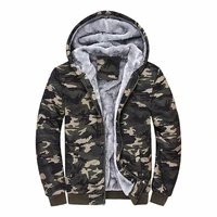 sudaderas hombre brand clothing camouflage hoodies tracksuits velvet fleece thick camo mens hoodies and sweatshirts