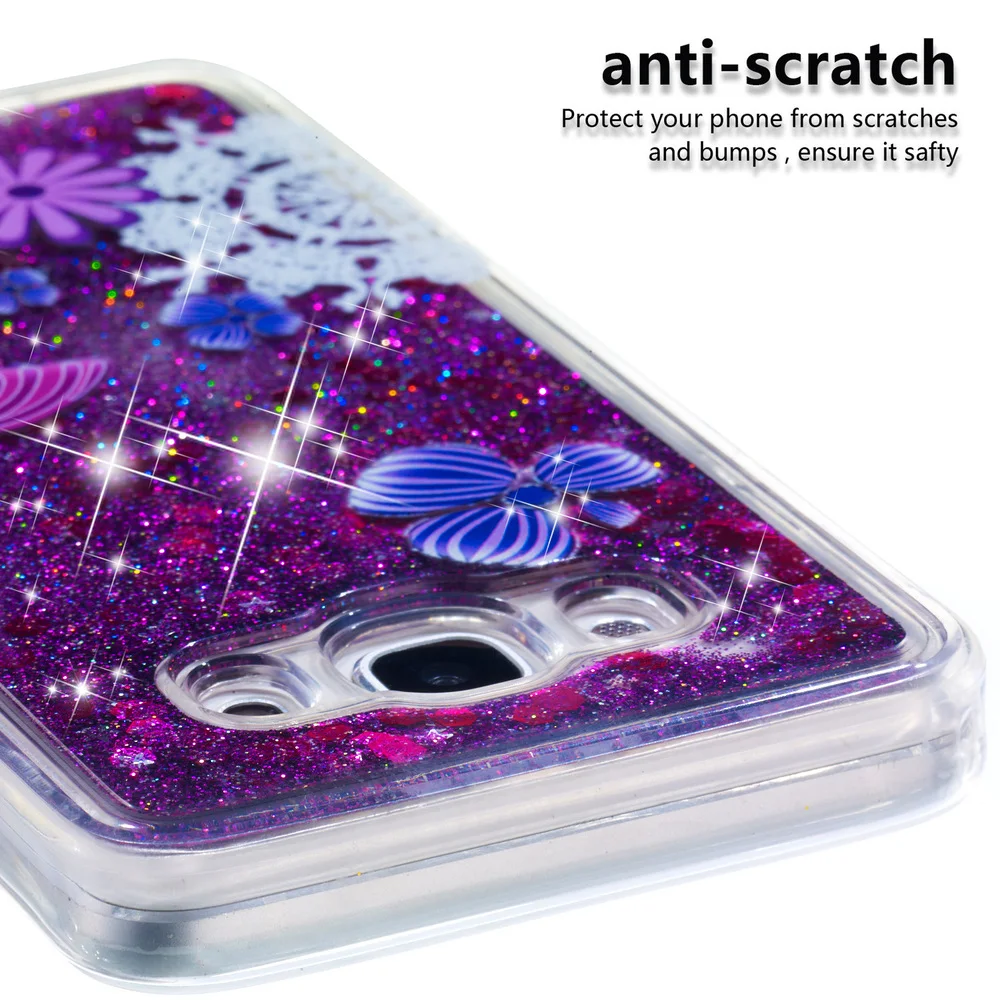 Милый блестящий чехол для Samsung Galaxy J5 2016 J56 6 Блестящий Мягкий из ТПУ с блестками и