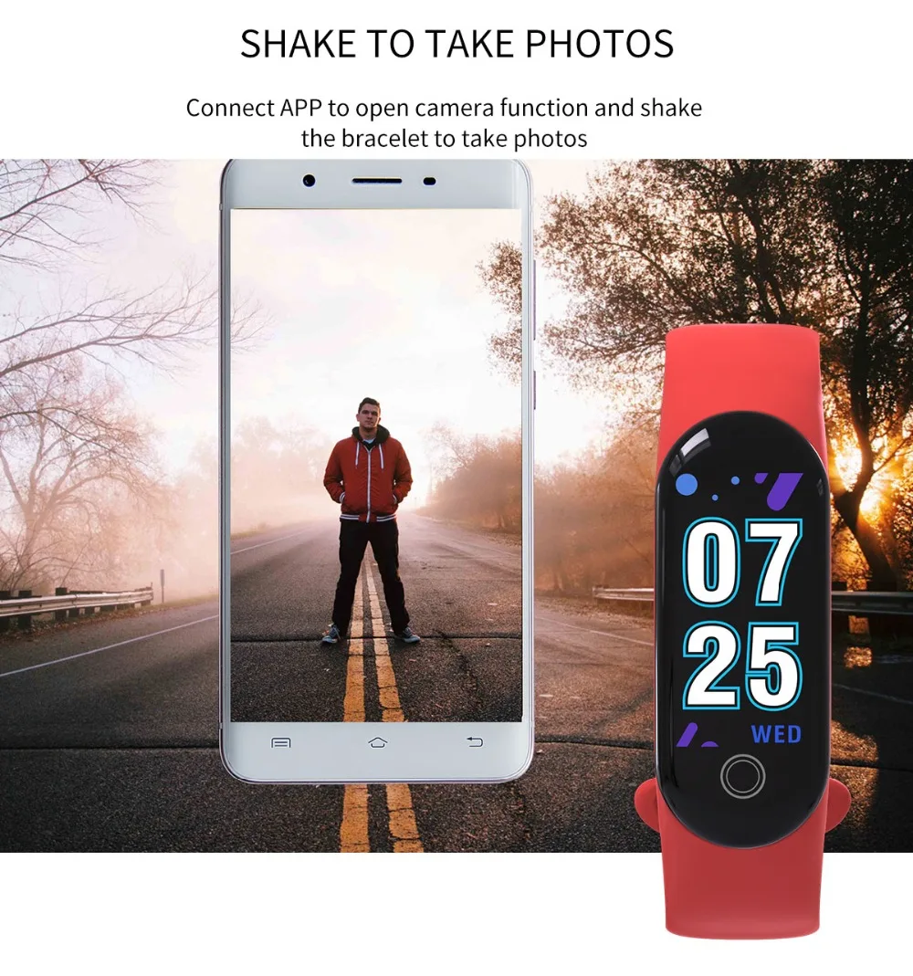M30 для xiaomi mi band 3 умный Браслет IP67 браслет монитор сердечного ритма артериального давления браслет Фитнес трекер PK mi Группа 3