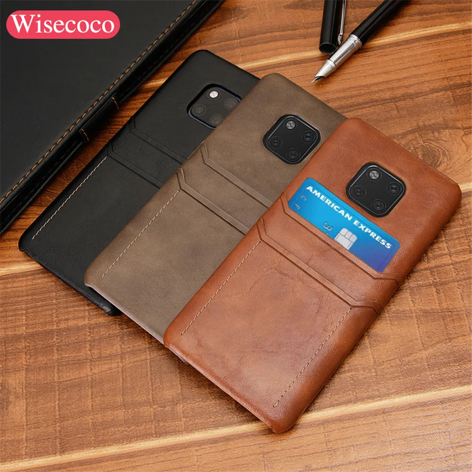 Роскошный чехол с держателем для карт Huawei Mate 30 Pro Mate20 proEtui кожаный бумажник