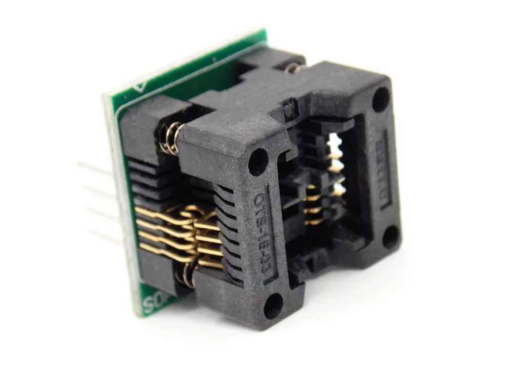 SOP8 К DIP8 поворот SOIC8 IC гнездо программиста адаптера для широкого 150mil|sop8 to dip8|sop8 dip8