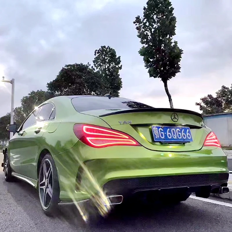 Для Mercedes Benz CLA спойлер CLA45 W117 C117 задний багажник крылья спойлер 2013 CLA 200 250 260