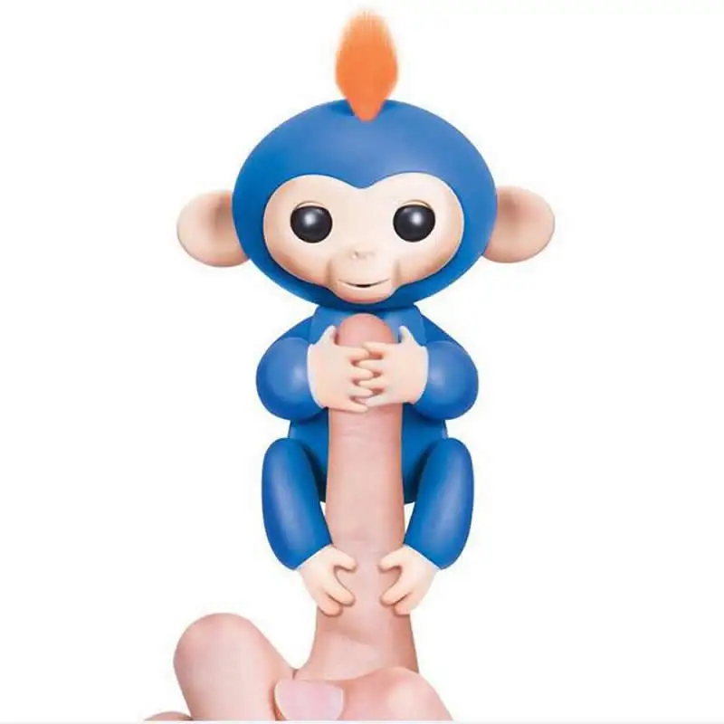 Happy monkey pack 6 цветов игрушки Интерактивная обезьяна умный палец детская индукция