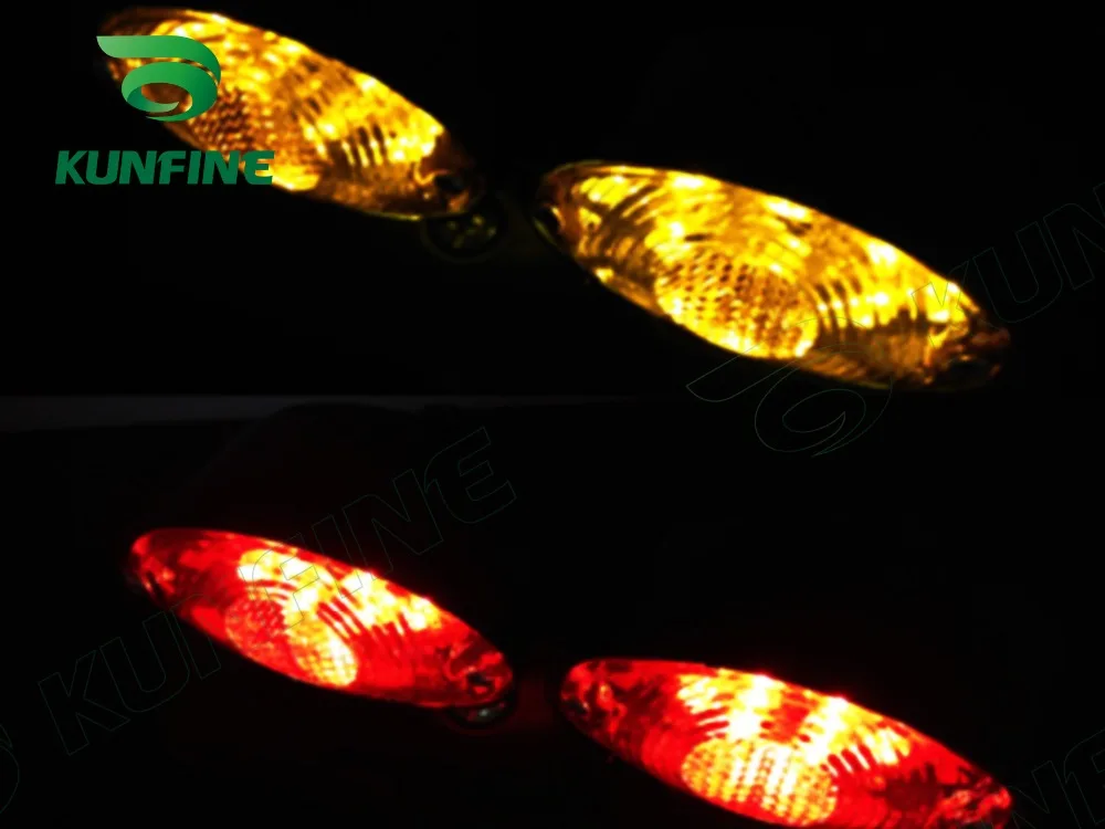 

Universal Motorcycle LED Tail Light Motorbike Rear stop Running light License light LED Signal light waterproof mult-functional