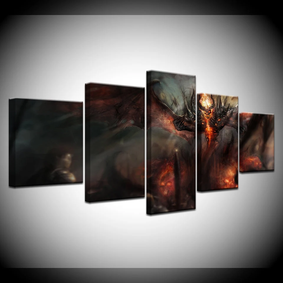 

The Insect shot 5 Piece Wallpapers Art Canvas Print modern Poster Modular art painting for Living Room Home Decor