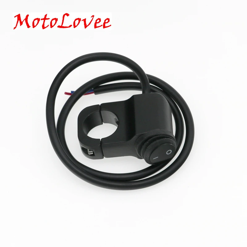 MotoLovee 12V мотоциклетные водонепроницаемые переключатели из алюминиевого сплава с