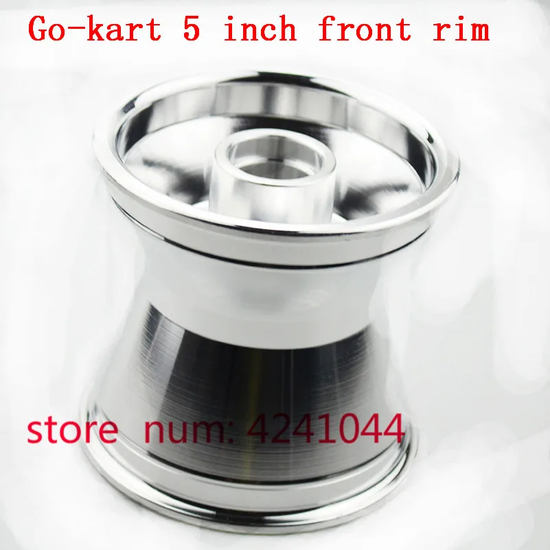 Ступица переднего колеса Kart 5 дюймов 10x3.60-5 10x4.50-6 подшипник диски из алюминиевого