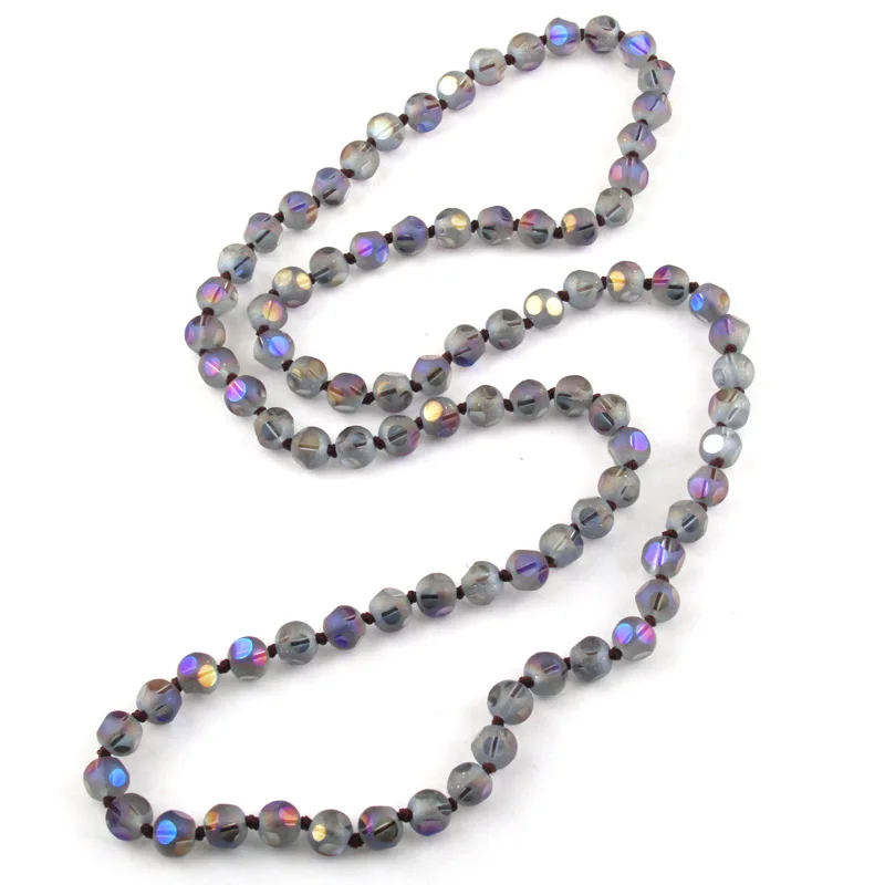 MOODPC модные богемные ювелирные изделия длинная повязка на шее многогранное