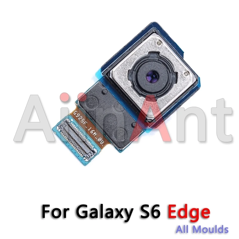 For Galaxy S6 Edge Для samsung Galaxy S6 Edge Plus G920F G925F G928F G9200 G9250 G9280 задняя основная Передняя Задняя камера шлейф Замена - Цвет: For Galaxy S6 Edge