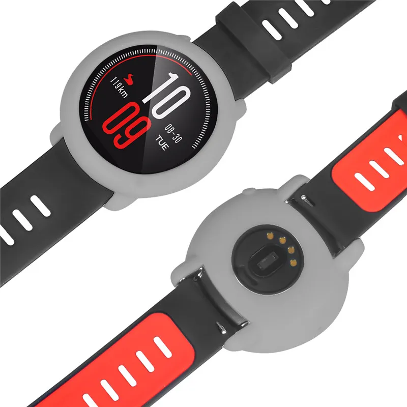 Силиконовый чехол s для xiaomi huami amazfit pace чехол для смарт часов мягкий чехол защитная рамка