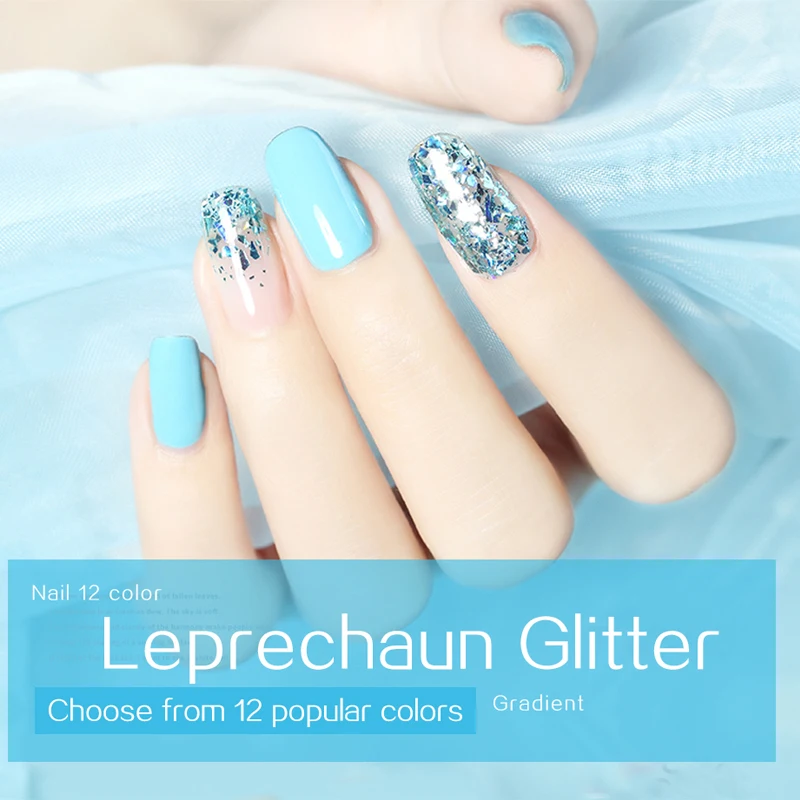 Huration ногти блеск волшебный порошок полировка цвет хамелеон Маникюр зеркало хром