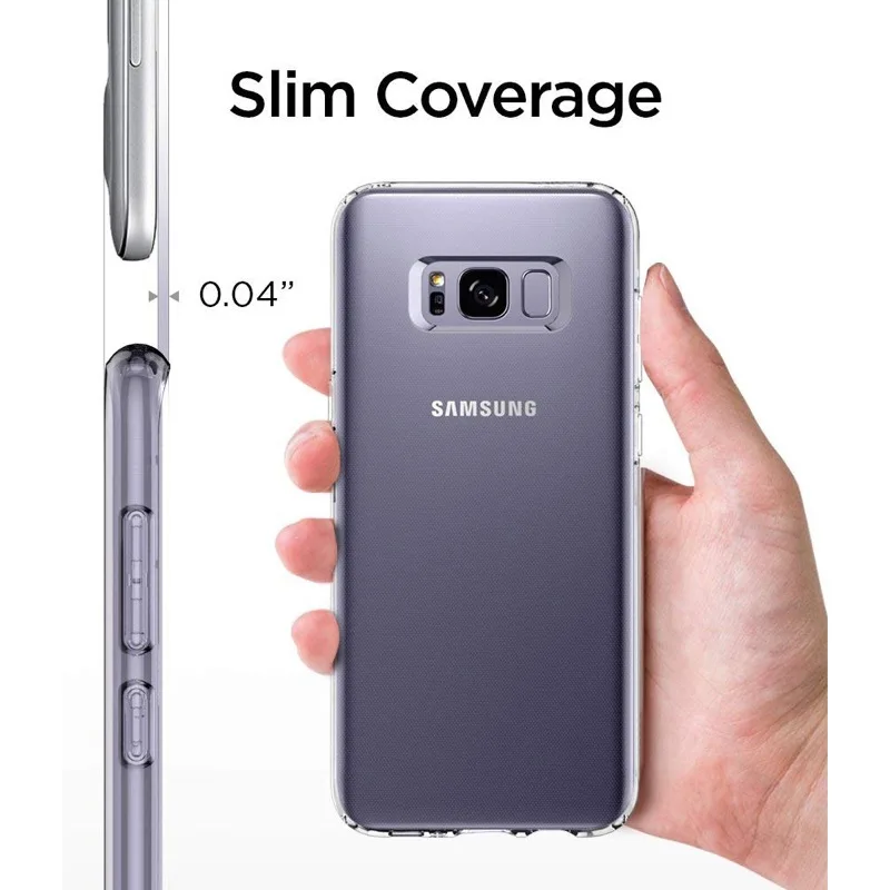 Case For Samsung Galaxy S8 TPU Silicon Durable Clear Soft for Plus Phone protective Back Cover | Мобильные телефоны и