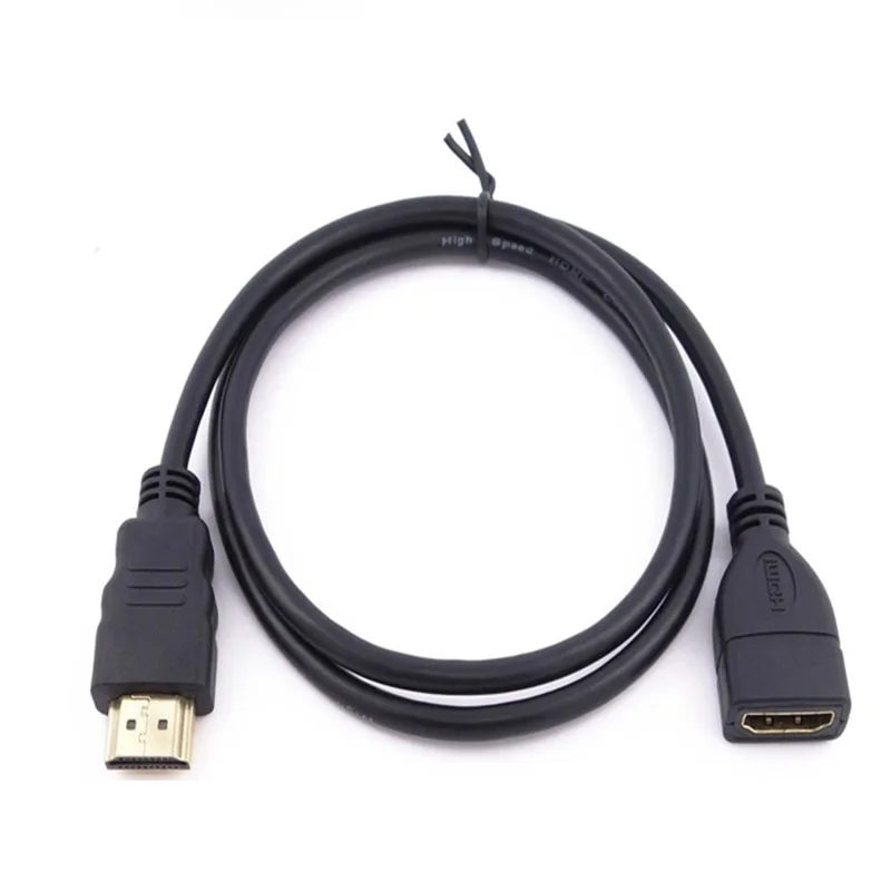 HDMI конвертер Папа мама адаптер удлинитель Кабель Провод линия разъем 1 4 в 1080P для