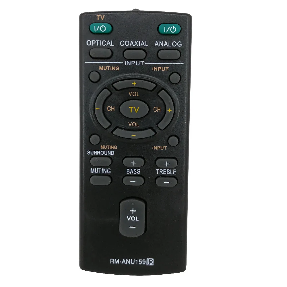 Новая замена RM ANU159 для SONY Звуковая Панель дистанционного Управление HT CT60 CT60/C SA SS