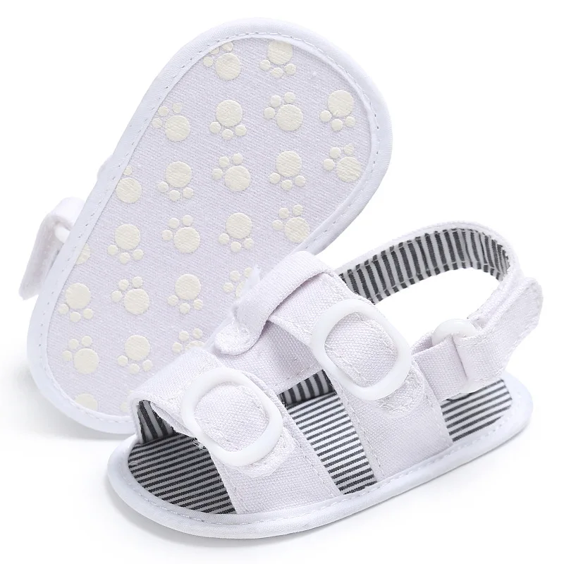 Новые летние сандалии для новорожденных мальчиков 0-1 лет парусиновые
