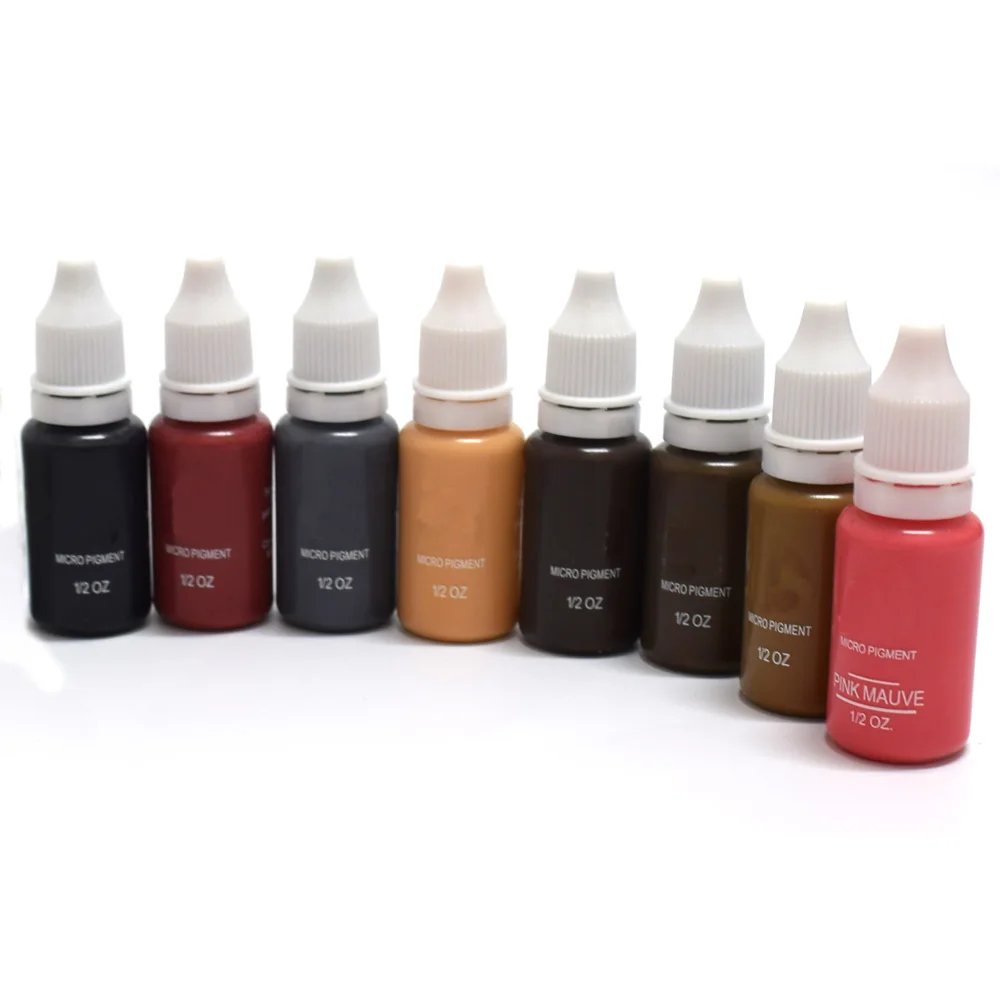 Не увянет профессиональные чернила татуировки microblading татуаж Микро Пигмент для