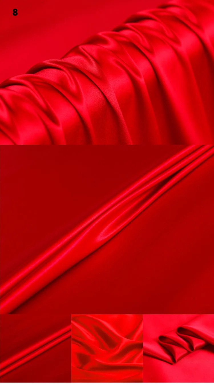 19M/M 24COLORS digital painting stretch satin silk fabric for dress tissu au metre telas por metros tecido tela shabby chic DIY