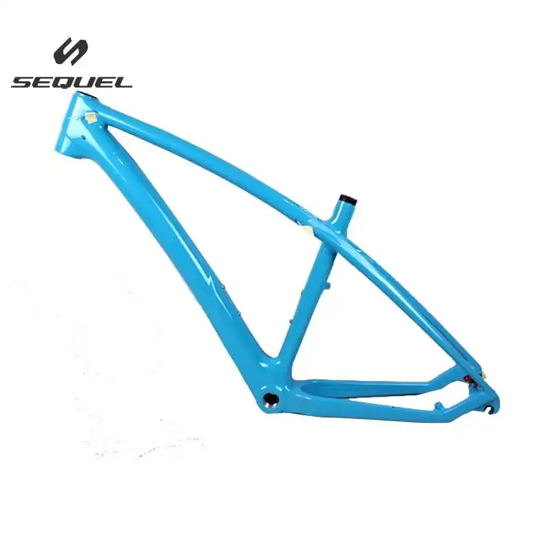 Синий цвет углерода MTB рама 650B BSA/BB30 деталь для велосипеда T800 UD 135*9 мм быстрое